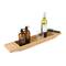 Mind Reader 27" Brown Bamboo Bathtub Caddy Organizer